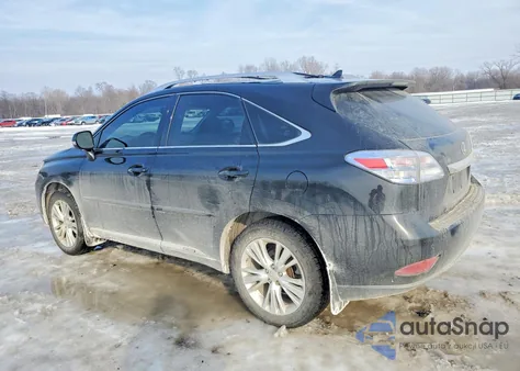 2012 Lexus Rx 450H z USA, uszkodzony, nr VIN JTJBC1BAXC2045769